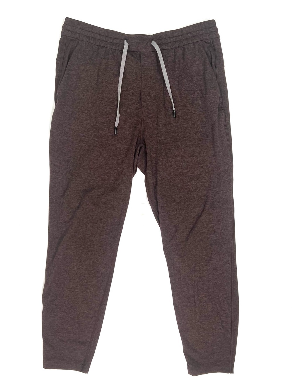 Lululemon Men’s Soft Jersey Joggers Heathered Maroon Size L Large